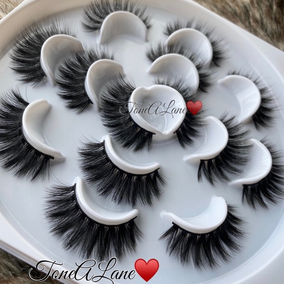 Mink Eyelashes Lashes 5d Eyelashes - Picture 2 of 3